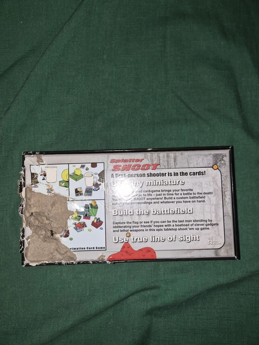 Splatter Shoot Game Box - Black Packaging